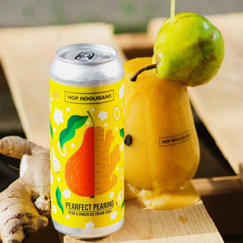 Pearfect Pearing - Hop Hooligans Sour - Smoothie / Pastry 440ml - 1