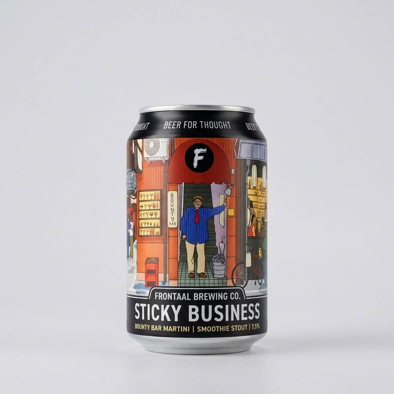 Sticky Business: Bounty Bar Martini - Frontaal Brewing Co. Stout - Imperial / Double Pastry 330ml - 1