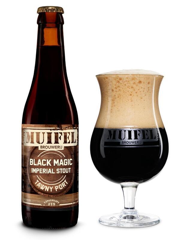 Vatgerijpt #19 Black Magic Imperial Stout Tawny Port - Muifelbrouwerij Stout - Imperial / Double 330ml - 1
