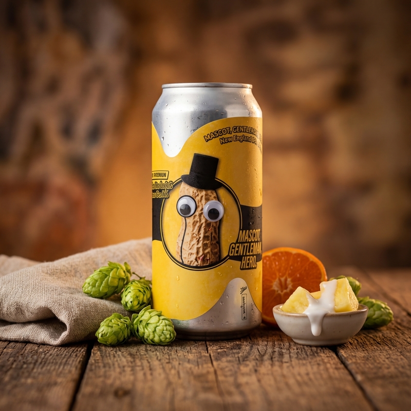 Mascot, Gentleman, Hero - Sureshot Brewing IPA - New England / Hazy 440ml - 1