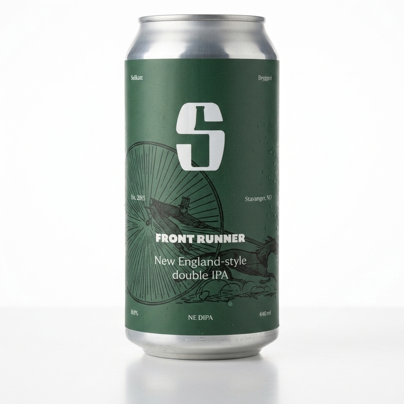 Front Runner - Salikatt IPA - Imperial / Double New England / Hazy 440ml - 2