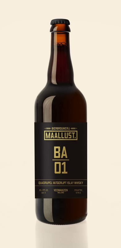 BA01 - Brouwerij Maallust Belgian Quadrupel 750ml - 1