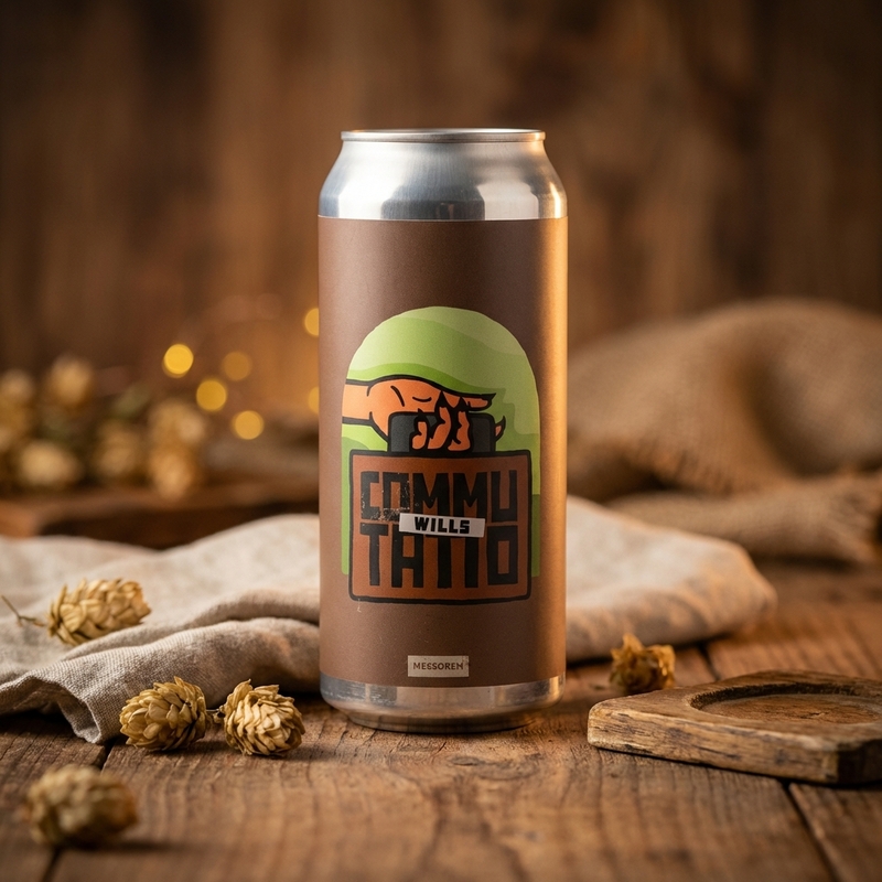 Commutatio: Wills / Wills - Messorem IPA - New England / Hazy 473ml - 2