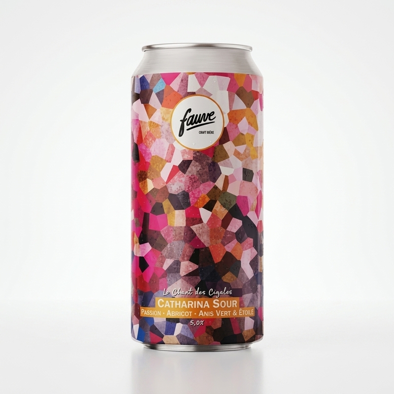 Le Chant des Cigales - Fauve Craft Bière Sour - Catharina 440ml - 2
