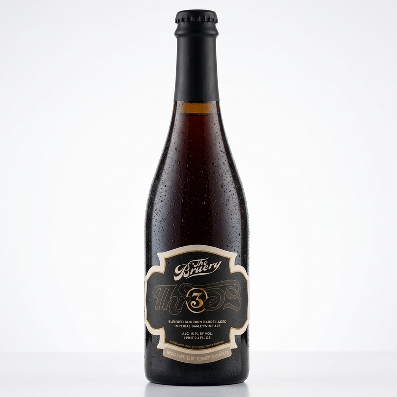 Thr3e (2024) - The Bruery Barleywine - American 750ml - 1