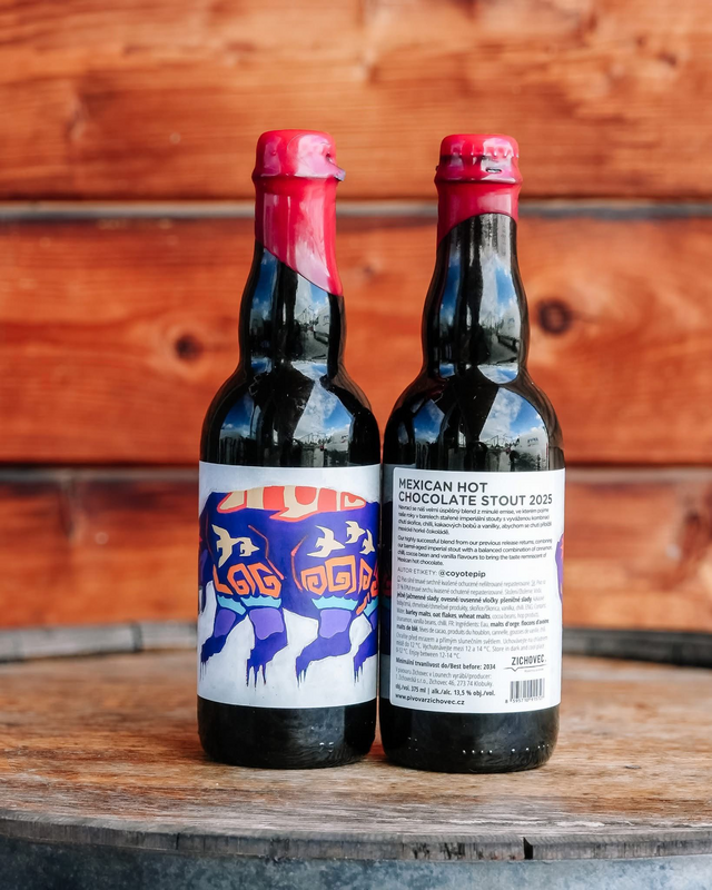 Mexican Hot Chocolate Stout 2025 - Rodinný pivovar Zichovec Stout - Imperial / Double Pastry 375ml - 1