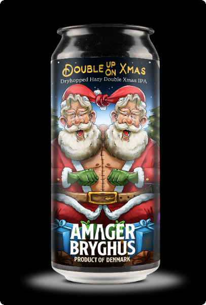 Double Up On Xmas - Amager Bryghus IPA - Imperial / Double New England / Hazy 440ml - 1