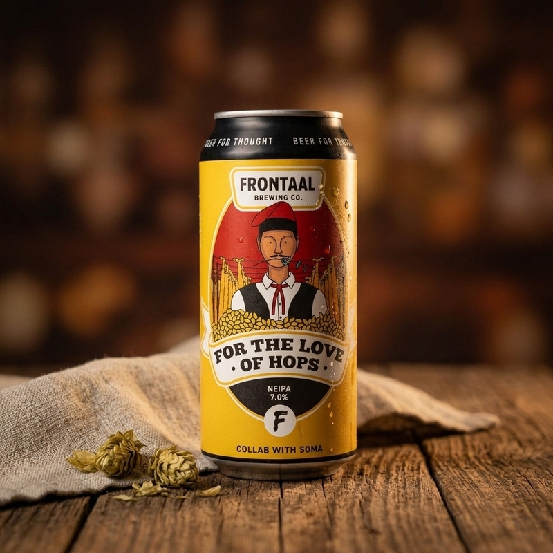 For The Love Of Hops – SOMA - Frontaal Brewing Co. IPA - New England / Hazy 440ml - 1