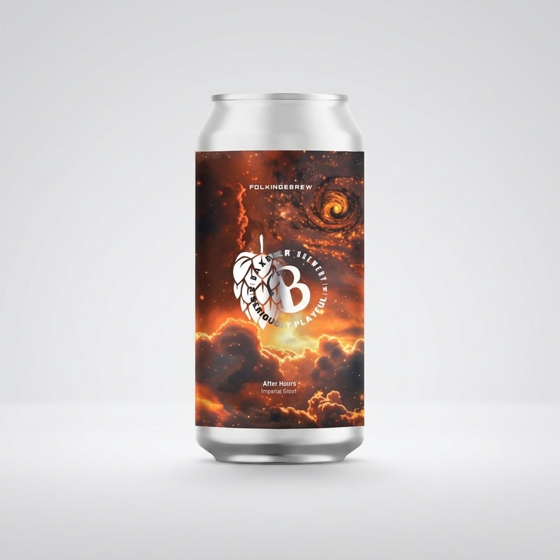 After Hours - Folkingebrew Stout - Imperial / Double 440ml - 2