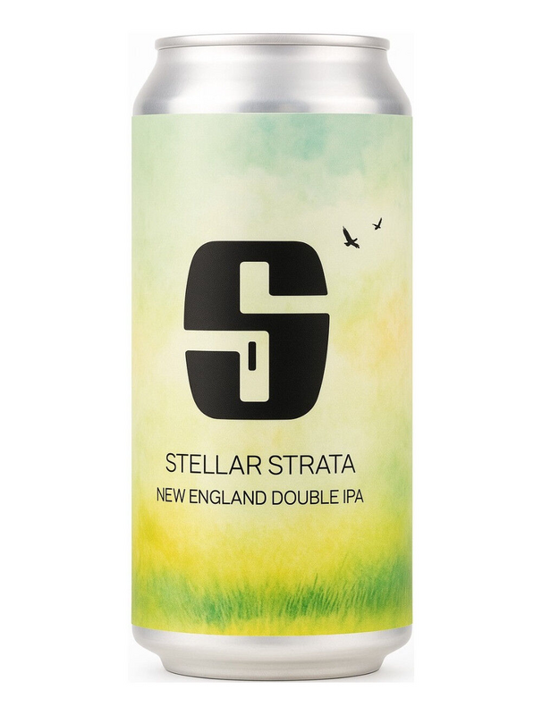 Stellar Strata - Salikatt IPA - Imperial / Double New England / Hazy 440ml - 1