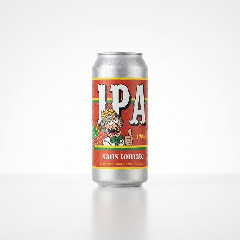 IPA Sans Tomate (collab with Lumen) - Brasserie Sir John Brewing Co. IPA - New England / Hazy 473ml - 2