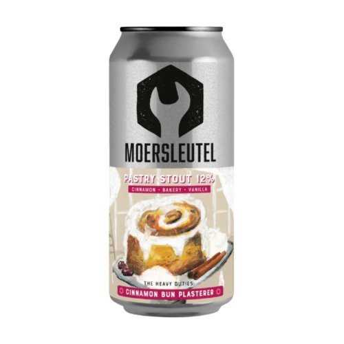 Cinnamon Bun Plasterer - Moersleutel Craft Brewery Stout - Imperial / Double Pastry 440ml - 1