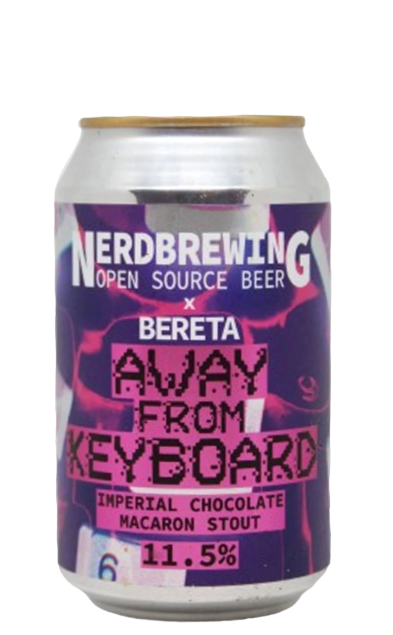 Away From Keyboard Imperial Chocolate Macaron Stout - Nerdbrewing Stout - Imperial / Double Pastry 330ml - 1