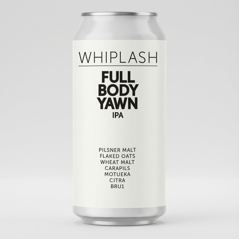 Full Body Yawn - Whiplash IPA - New England / Hazy 330ml - 1