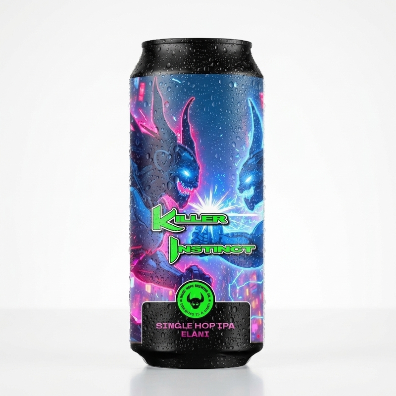 Killer Instinct - Game Over Brewing Co. IPA - American 440ml - 2