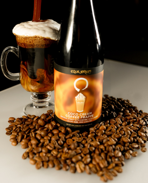 Coco Cream Coffee Frappe - Equilibrium Brewery Stout - Imperial / Double Coffee 500ml - 1
