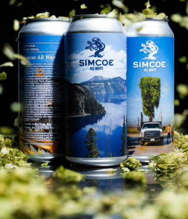 Simcoe All Ways - Tree House Brewing Company IPA - Imperial / Double New England / Hazy 473ml - 1