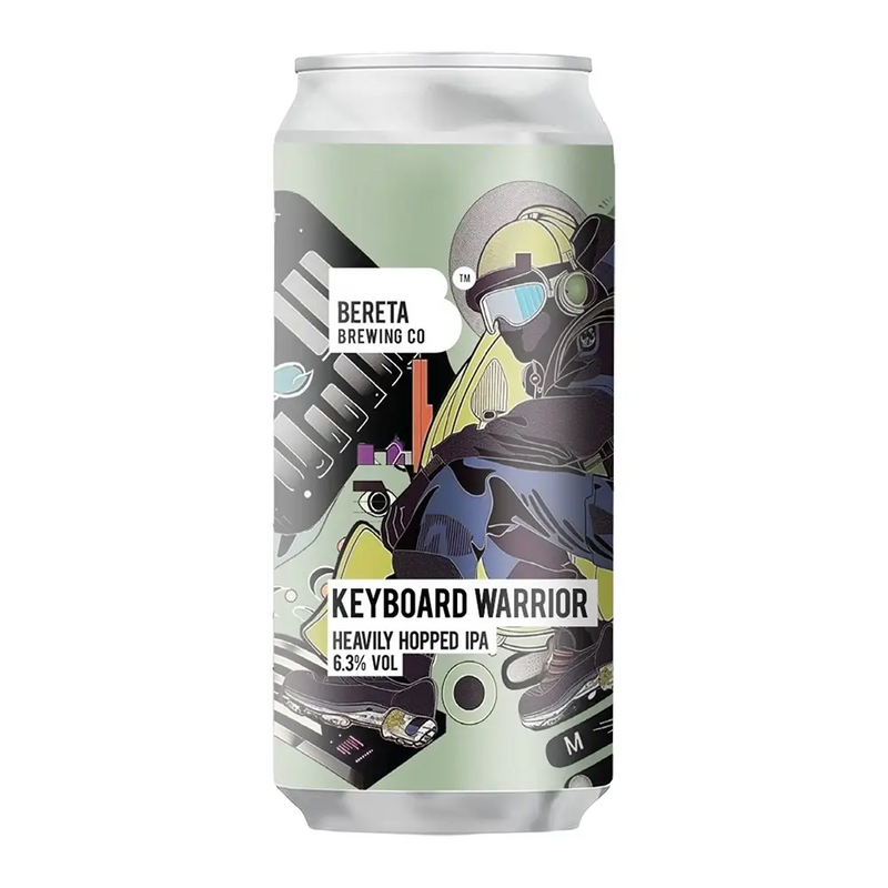 Keyboard Warrior - Bereta Brewing Co. IPA - American 440ml - 1