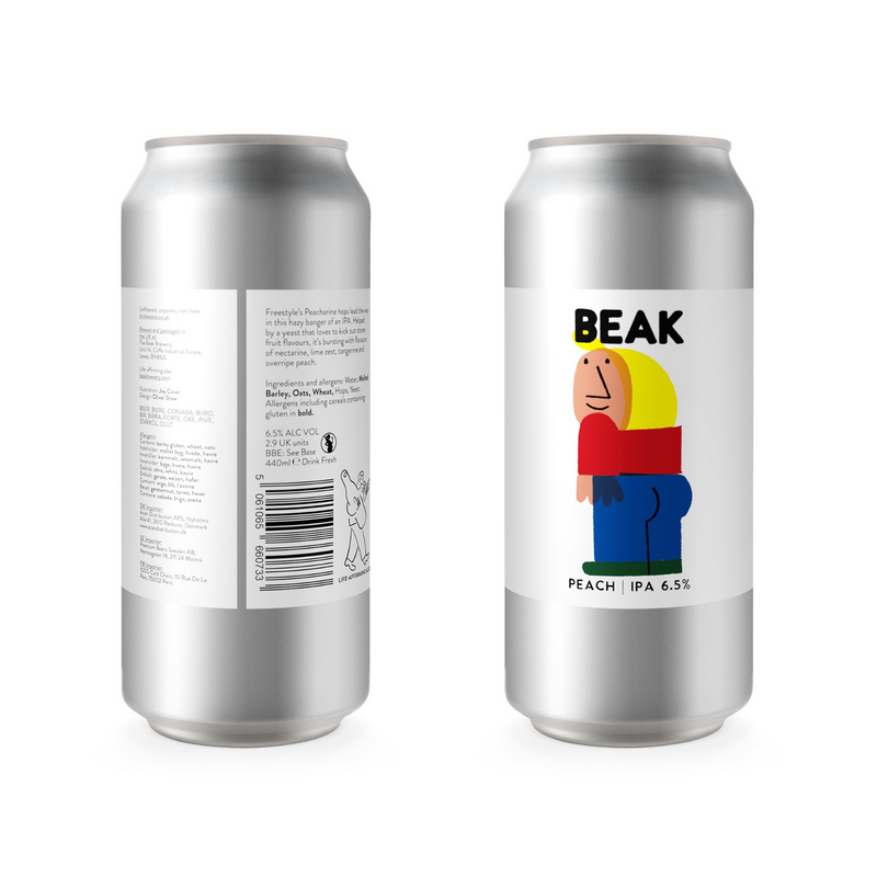 Peach - Beak IPA - New England / Hazy 440ml - 1