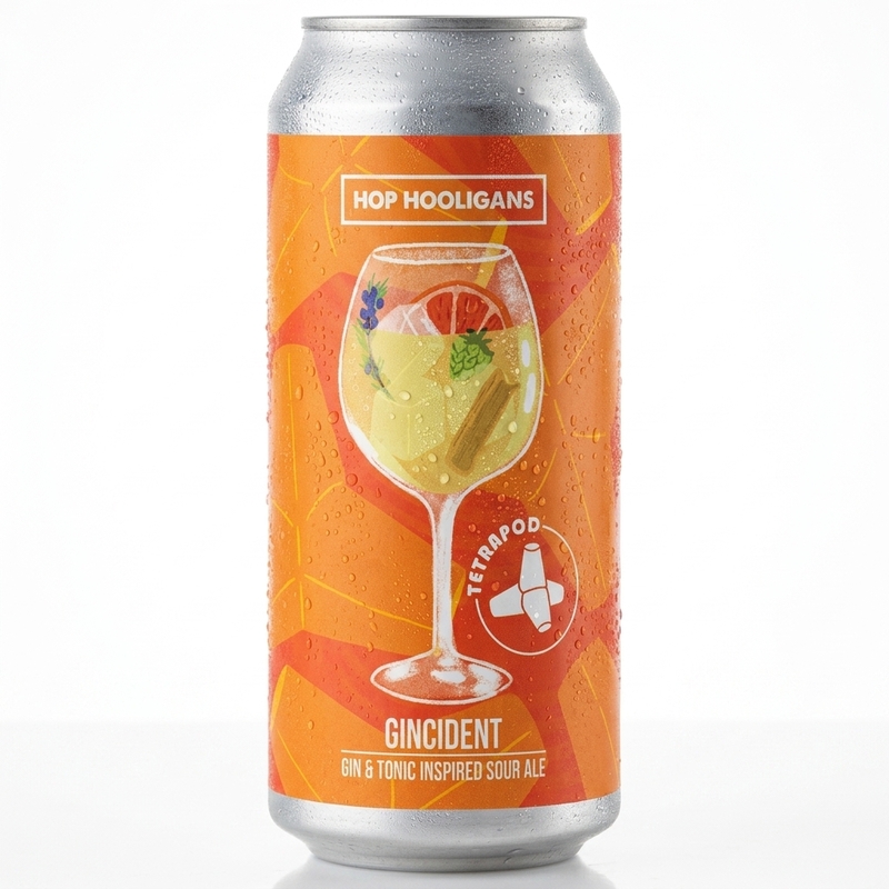 Gincident - Hop Hooligans Sour - Fruited 500ml - 2