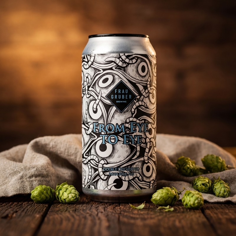 From Eye to Eye - FrauGruber Brewing IPA - New England / Hazy 440ml - 2