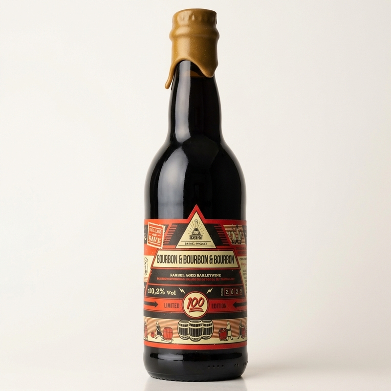 Bourbon & Bourbon & Bourbon - Mad Scientist Barleywine - Other 500ml - 2