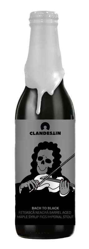 Bach to Black - Clandestin Beer Stout - Imperial / Double 330ml - 1