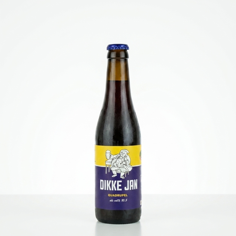 Dikke Jan Quadrupel - Brouwerij Dikke Jan Belgian Quadrupel 330ml - 2
