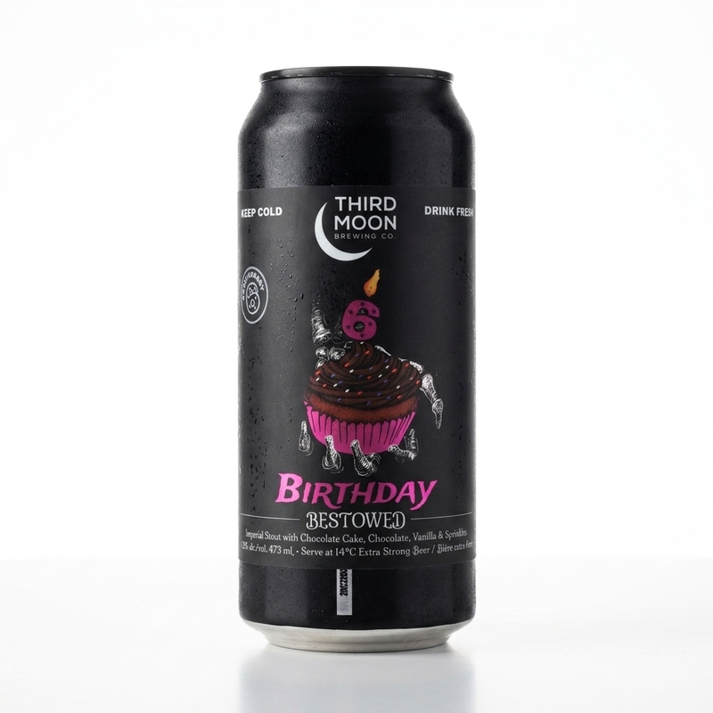 Bestowed - Birthday (6th Anniversary) - Third Moon Brewing Company Stout - Imperial / Double Pastry 473ml - 2