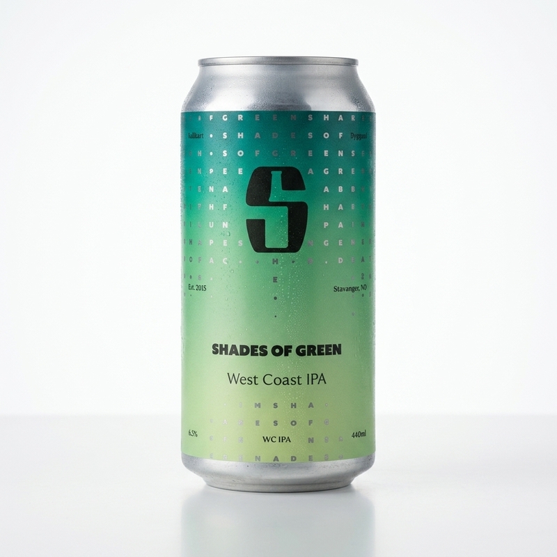 Shades Of Green - Salikatt IPA - American 440ml - 2