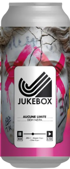 Aucune Limite - Brasserie Jukebox IPA - New England / Hazy 440ml - 1