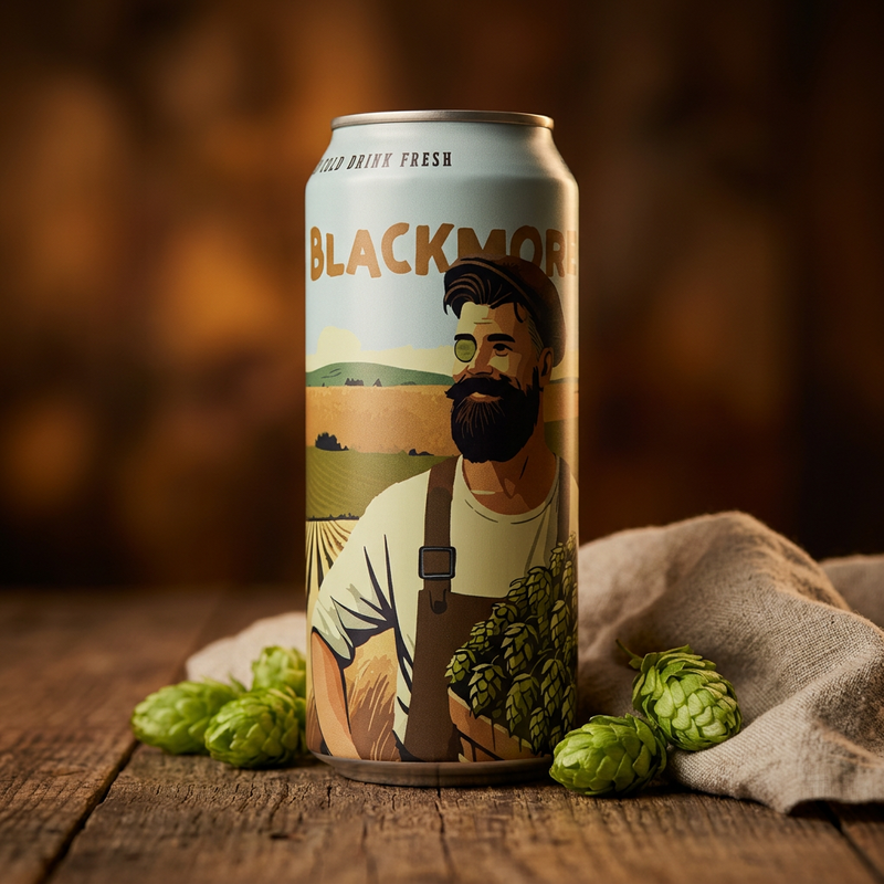 BLACKMORE ROAD - BreWskey IPA - New England / Hazy 473ml - 1