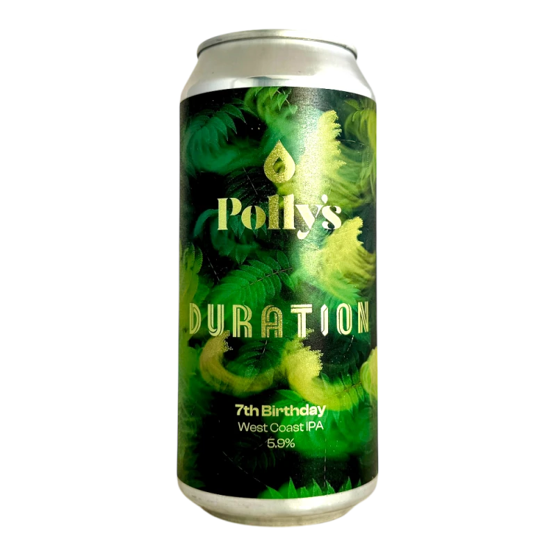7th Birthday x Duration - Polly's Brew Co. IPA - American 440ml - 1