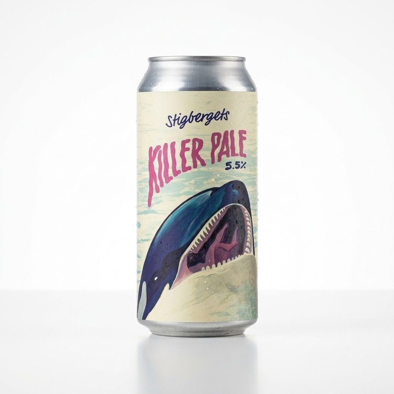 Killer Pale - Stigbergets Bryggeri Pale Ale - New England / Hazy 440ml - 1