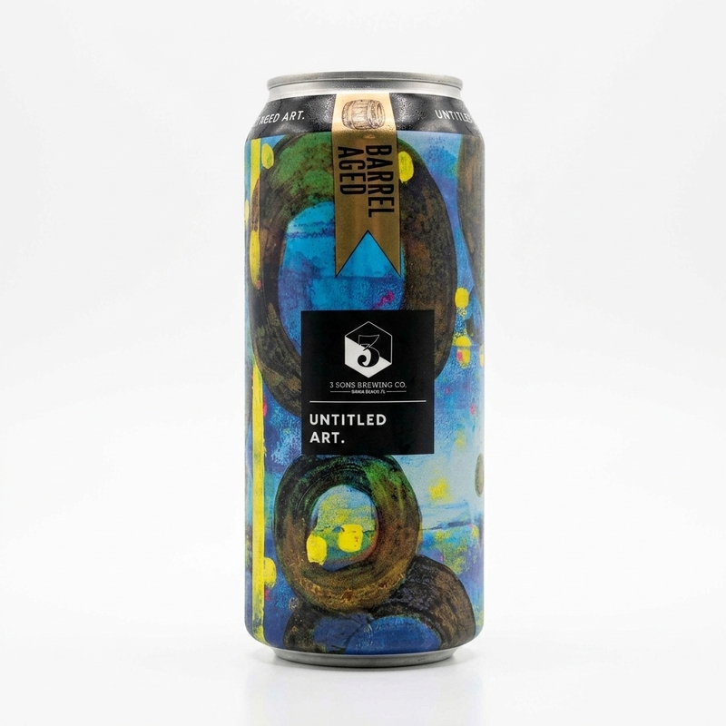 Barrel Aged Mexican Style Pot De Crème Stout / 3 Sons - Untitled Art Stout - Imperial / Double Pastry 473ml - 2