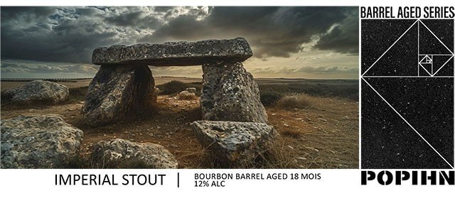 Imperial Stout : Bourbon Barrel Aged 18 Mois