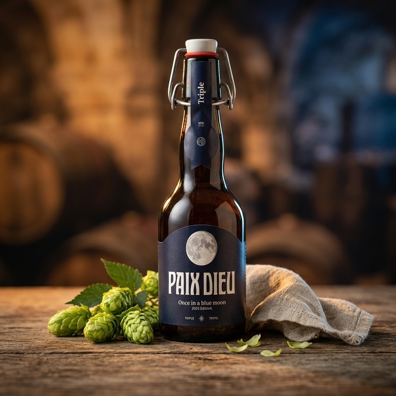 Paix Dieu Blue Moon 2026 - Brasserie Caulier Belgian Tripel 330ml - 3