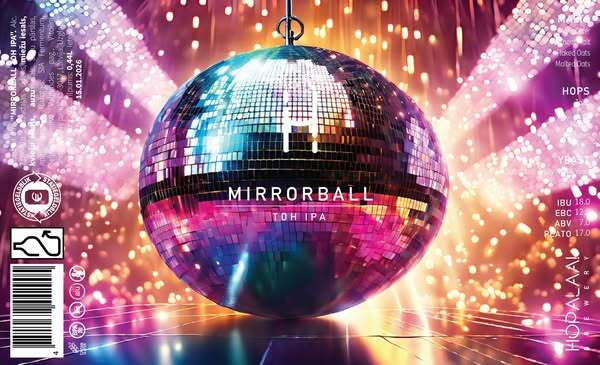 Mirrorball - Hopalaa IPA - New England / Hazy 440ml - 1