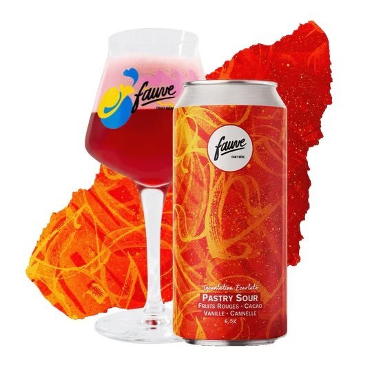 Incantation Écarlate - Fauve Sour - Smoothie / Pastry 440ml - 1