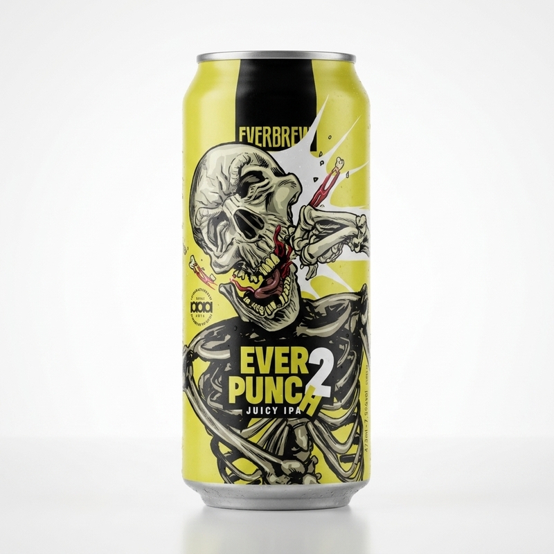 Everpunch - Cervejaria EverBrew IPA - New England / Hazy 473ml - 2