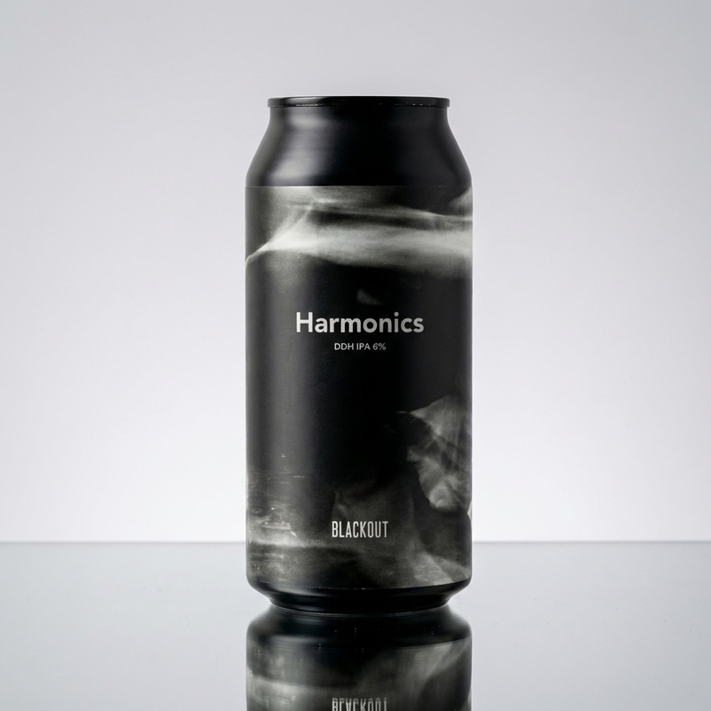 Harmonics - Blackout Brewing IPA - New England / Hazy 440ml - 1