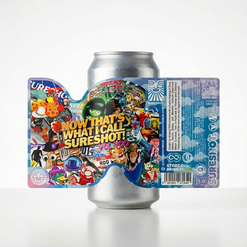Now That's What I Call Sureshot! Vol. 400 - Sureshot Brewing IPA - Imperial / Double New England / Hazy 440ml - 1