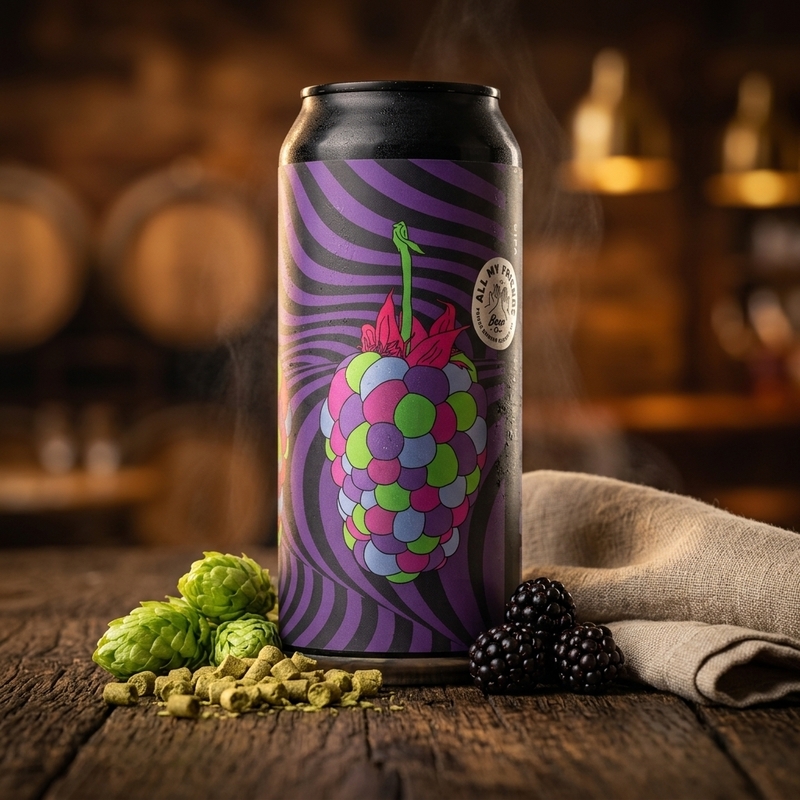 BB KUSH / Blood Brothers - All My Friends Beer Co. IPA - American 473ml - 1