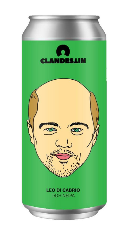 Leo Di Cabrio - Clandestin Beer IPA - New England / Hazy 500ml - 1