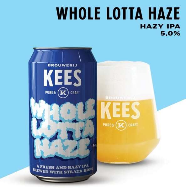 Whole Lotta Haze - Brouwerij Kees IPA - New England / Hazy 330ml - 1