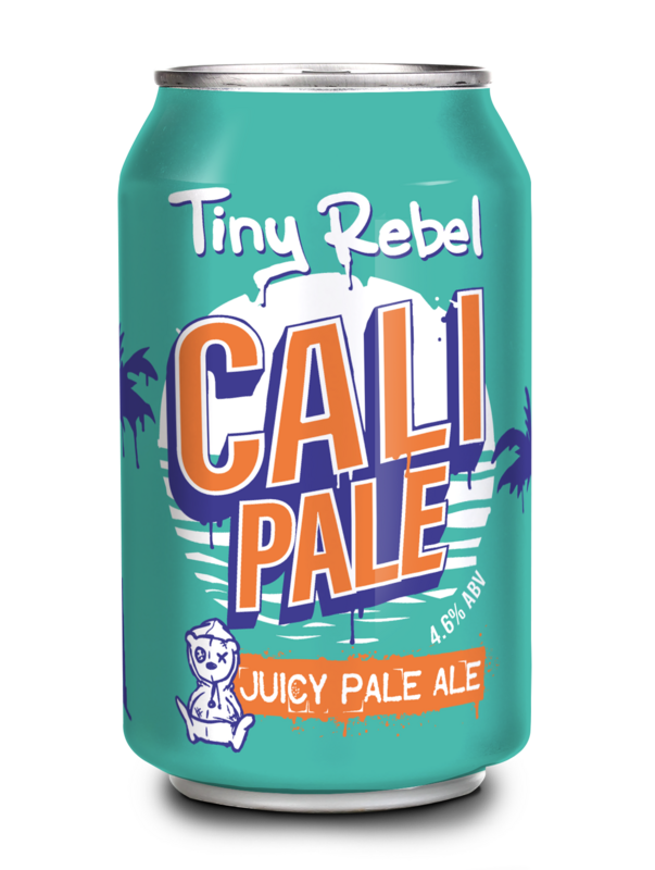 Cali Pale - Tiny Rebel Brewing Co Pale Ale - American 330ml - 1