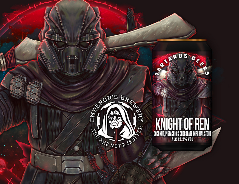 Knight Of Ren - Tartarus Beers Stout - Imperial / Double 330ml - 1