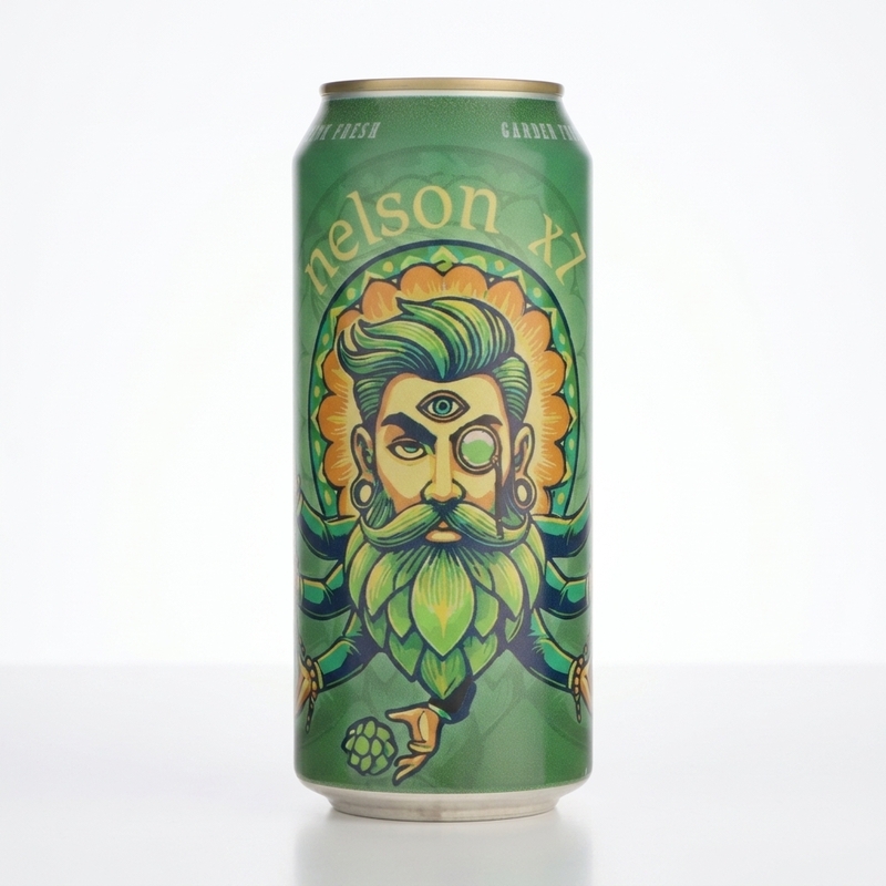 NELSON X7 - BreWskey IPA - New England / Hazy 473ml - 2
