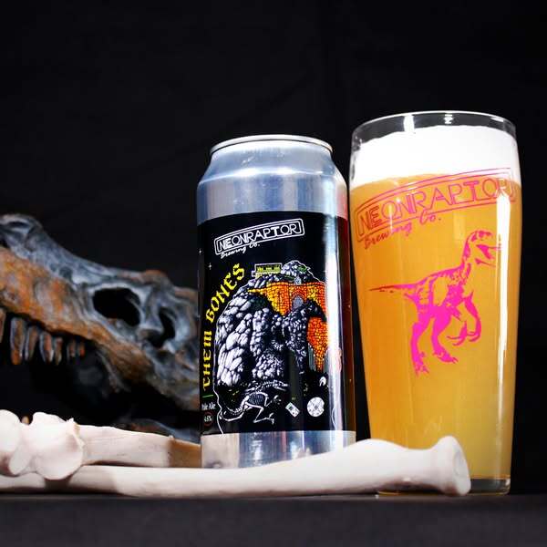 Them Bones - Neon Raptor Brewing Co. Pale Ale - New England / Hazy 440ml - 1