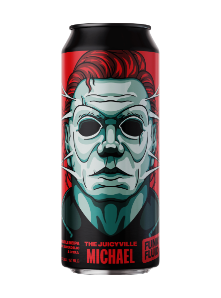 Michael (Juicyville S01E04) - Funky Fluid IPA - Imperial / Double New England / Hazy 500ml - 1